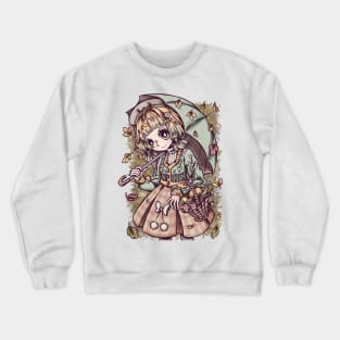 autumn girl Crewneck Sweatshirt